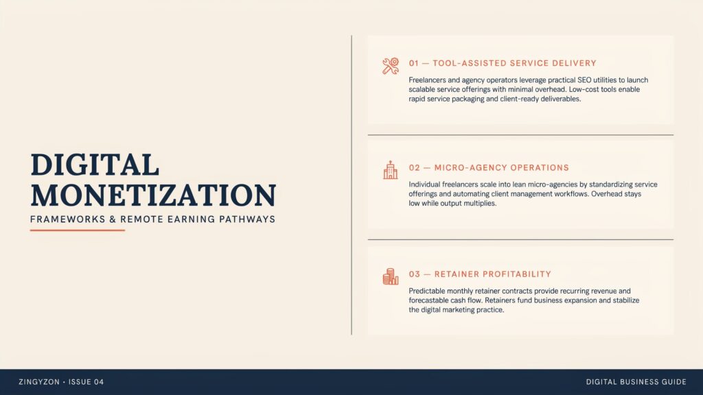 Digital Monetization Frameworks and Remote Earning Pathways
