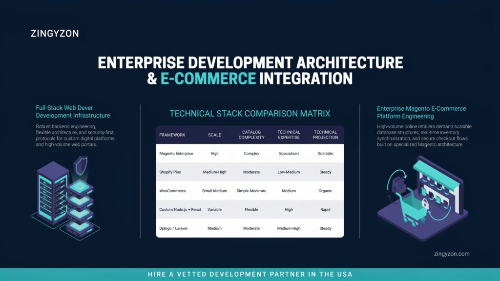 Enterprise Development Architecture and E-Commerce Integration | Zingyzon