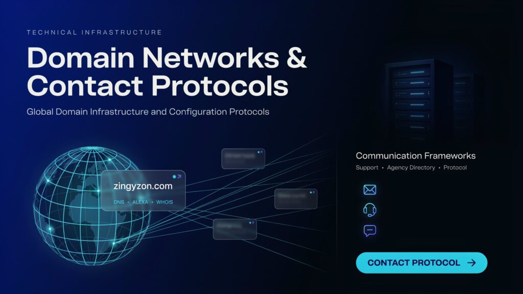 Technical Infrastructure, Domain Networks, and Contact Protocols
