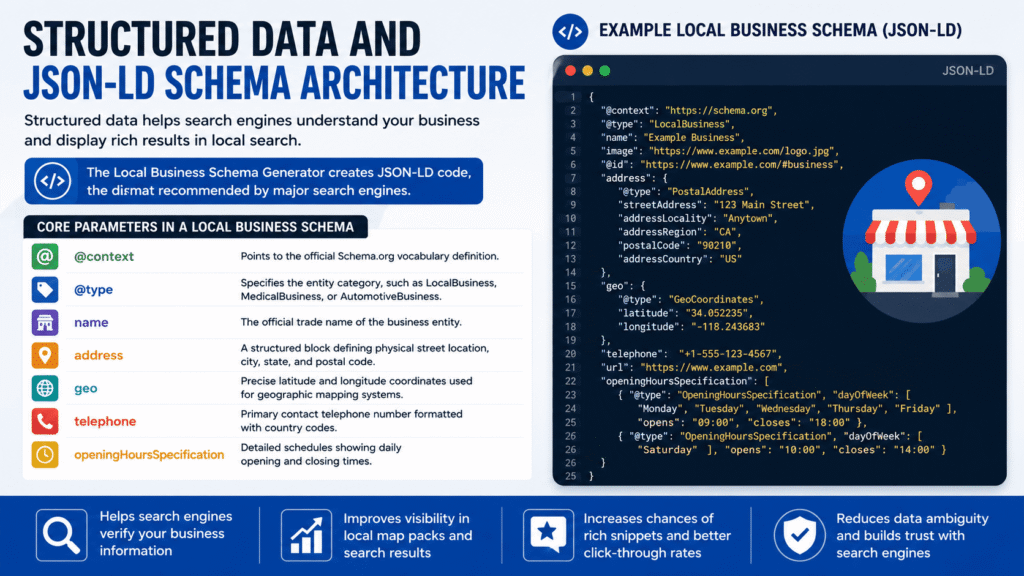 Structured Data and JSON-LD Schema Architecture | Zingyzon