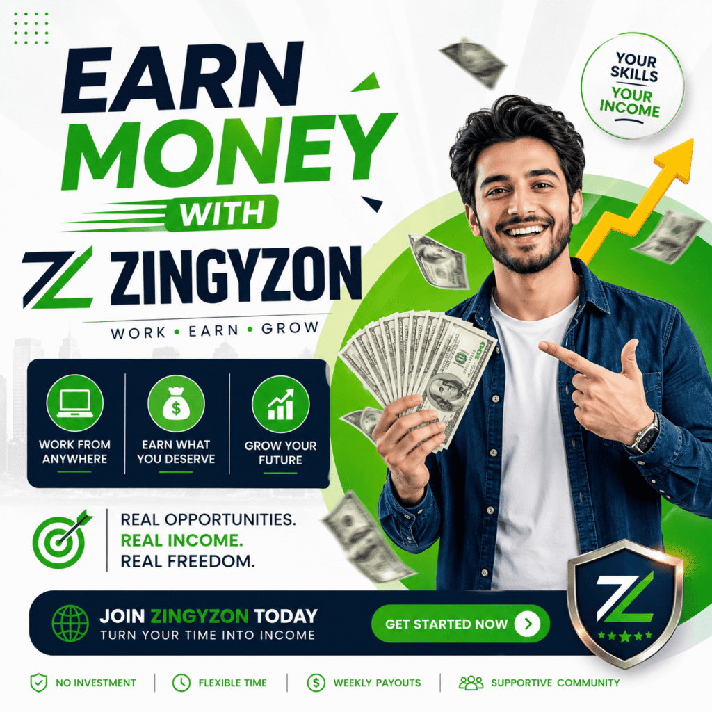 Earn money with ZingyZon