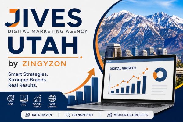 Jives Digital Marketing Agency Utah by Zingyzon