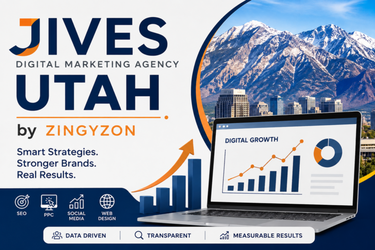 Jives Digital Marketing Agency Utah by Zingyzon