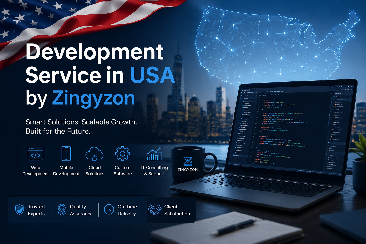 Development Service in USA by Zingyzon