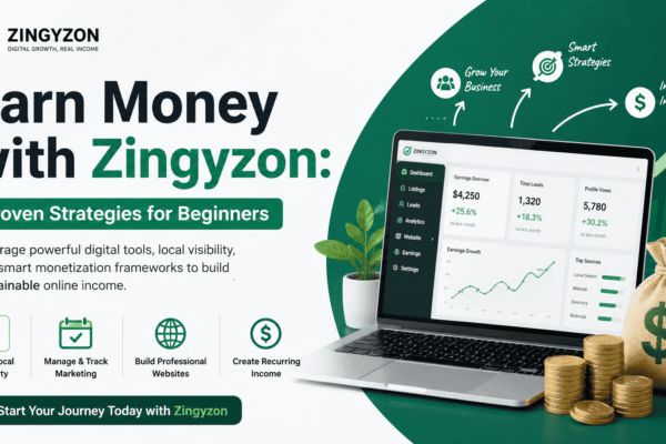 Earn Money with Zingyzon | Proven Strategies for Beginners