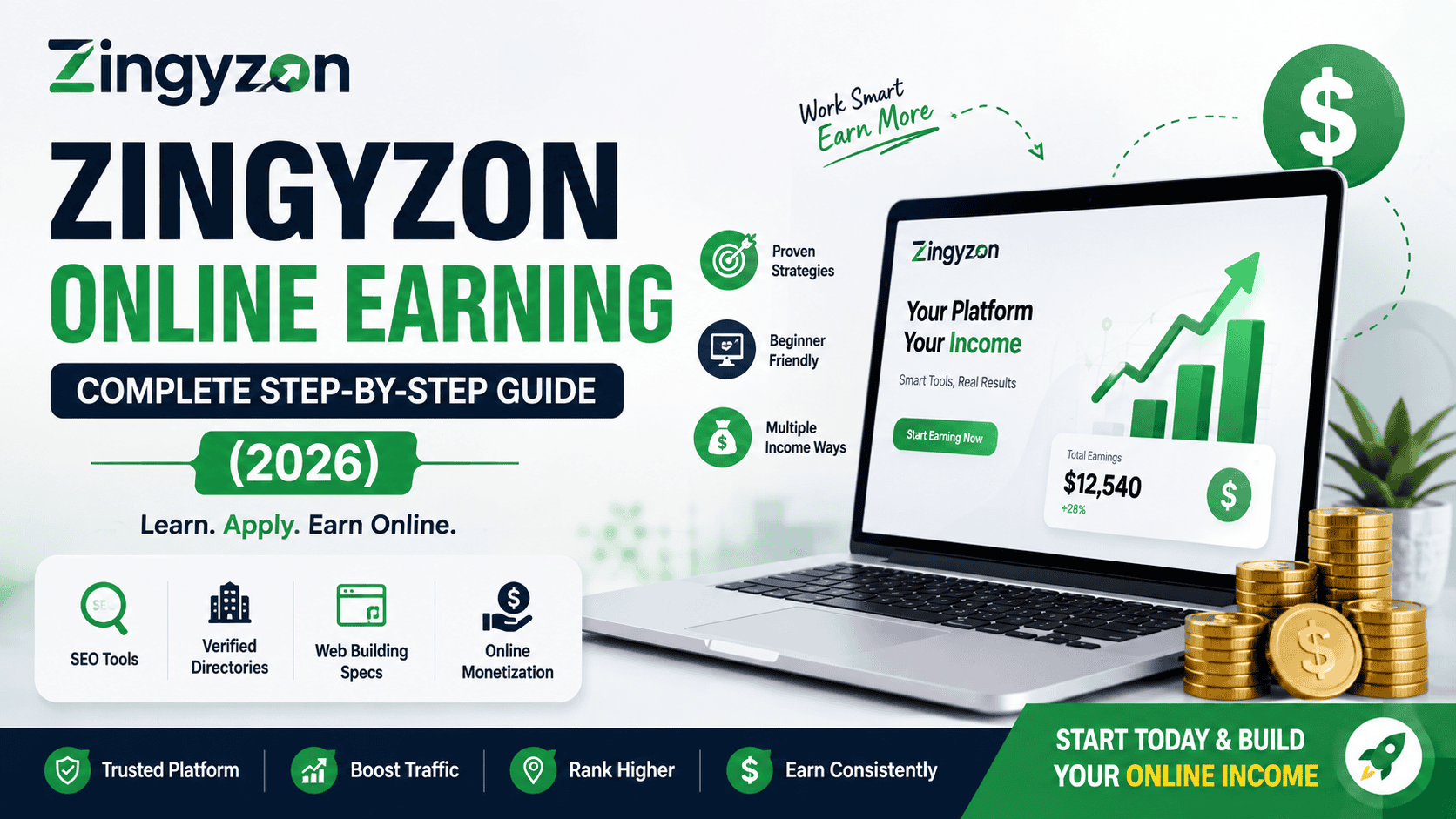 Zingyzon Online Earning | Complete Step-by-Step Guide (2026)