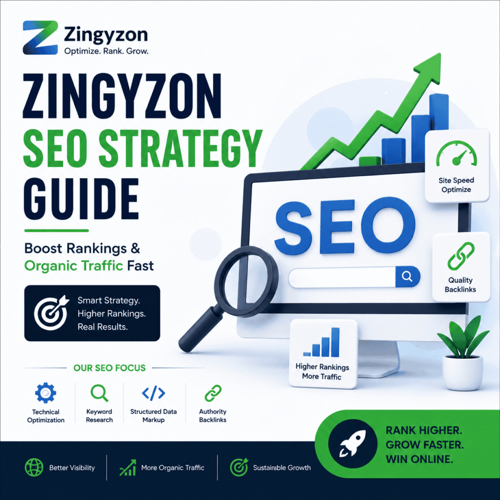 Zingyzon SEO Strategy Guide | Boost Rankings & Organic Traffic Fast