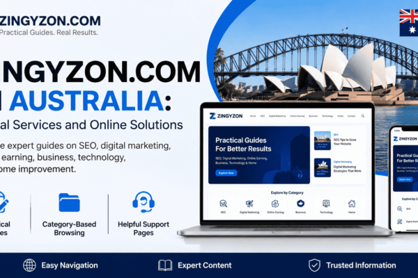 Zingyzon.com in Australia | Digital Services and Online Solutions