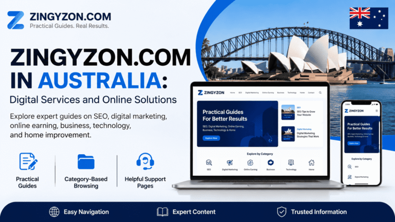 Zingyzon.com in Australia | Digital Services and Online Solutions