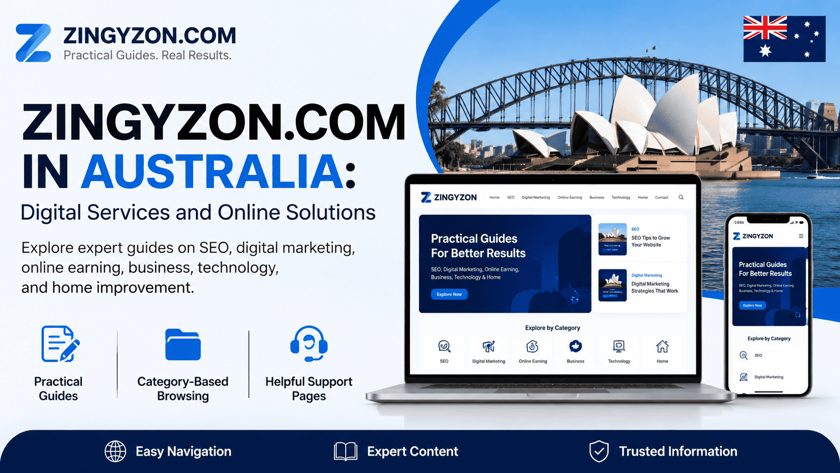 Zingyzon.com in Australia | Digital Services and Online Solutions