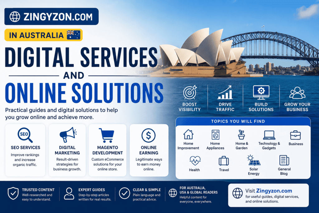 Zingyzon.com in Australia | Digital Services and Online Solutions